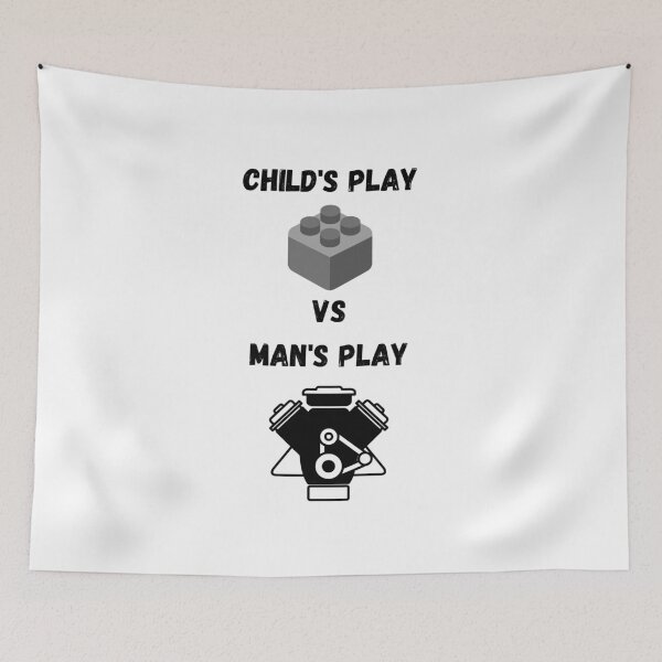 Item preview, Child's Play Vs Man' Play designed and sold by TIPJ.