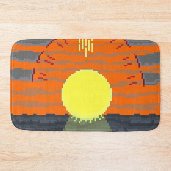 Artikelvorschau, Pixelated Sunset Energy Ball entworfen und verkauft von For the love of Pixels.