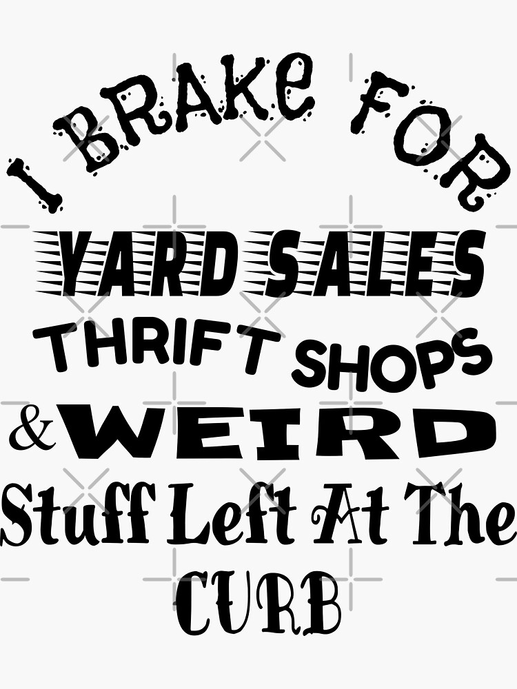  Funny Thrift Store Junkie Antique Shopping Aesthetic Gear  T-Shirt : Clothing, Shoes & Jewelry