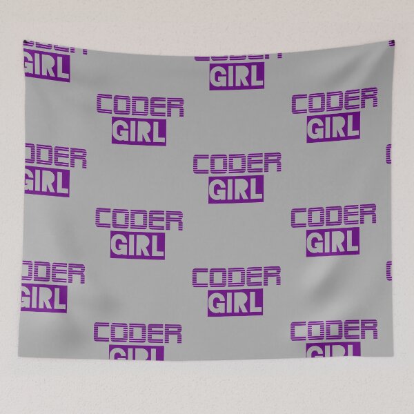 Item preview, Coder Girl Programming And Coding designed and sold by ByTekk.