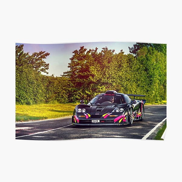 Mclaren F1 Gtr Posters Redbubble