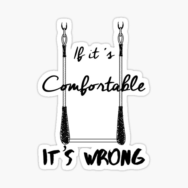 It's Wrong - Trapeze Sticker