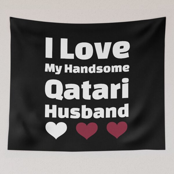 Item preview, I Love My Handsome Qatari Husband - Qatar Husband designed and sold by DiceNLDesigns.