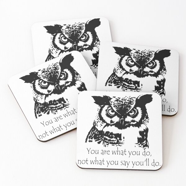 Item preview, Owl Quote designed and sold by gainzgear.