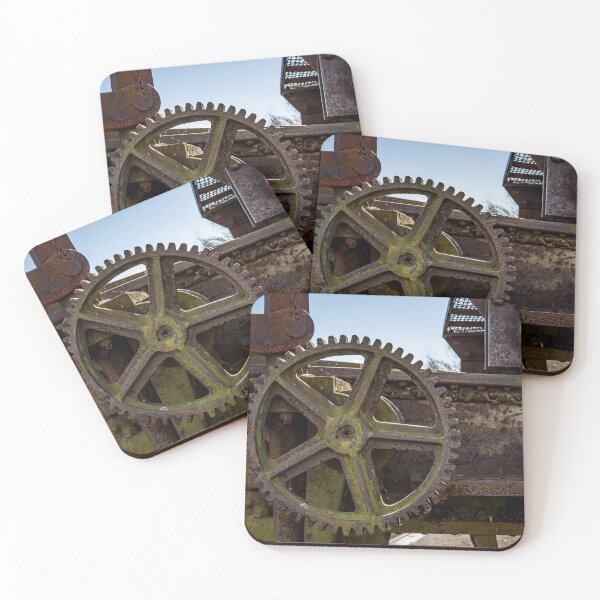 Item preview, Closeup to the rusty gear designed and sold by lena-maximova.