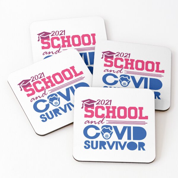 Item preview, I'm a 2021 School and COVID Survivor - Graduation and COVID-19 designed and sold by artsycore.