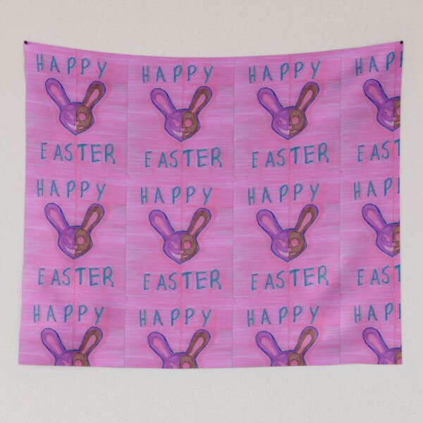 Item preview, Happy Easter! Demon Bunny designed and sold by CoraDaffodil.