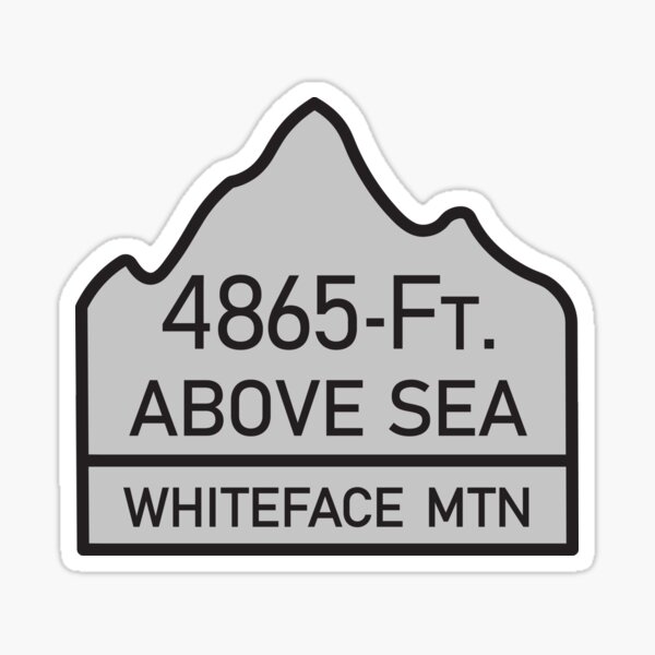 Item preview, Icône de Whiteface Mountain adirondacks designed and sold by cangurojoe.