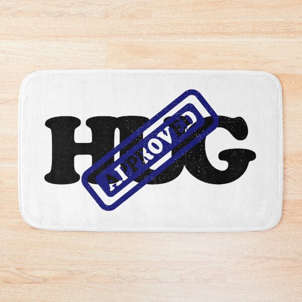 Item preview, Hug Approved Blue Ink Stamp designed and sold by Mumgle.