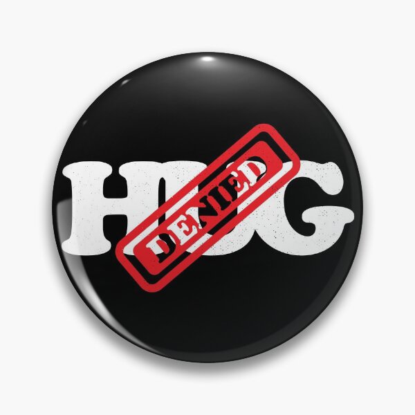 Item preview, Hug Denied Stamp designed and sold by Mumgle.
