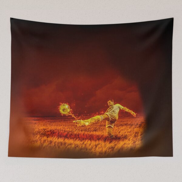 Item preview, football on fire Masks designed and sold by JD369.