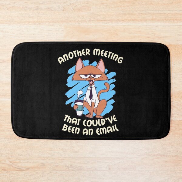 Item preview, Office Cat Survives Another Meeting designed and sold by Frosty1489.