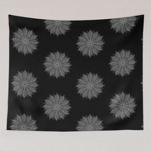 Item preview, White Feather Mandala designed and sold by basitcv.