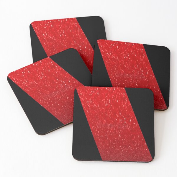 Item preview, black background with sparkly red sash designed and sold by nigejohn.