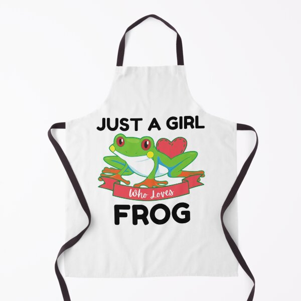 Item preview, Just A Girl Who Loves Frog designed and sold by momsnpops.