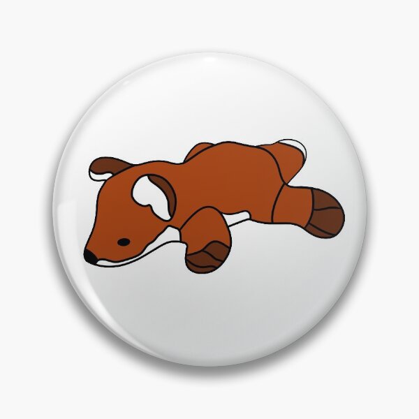 Item preview, Cute Plush Fox Doodle Style Minimalistic designed and sold by FrosteAto.
