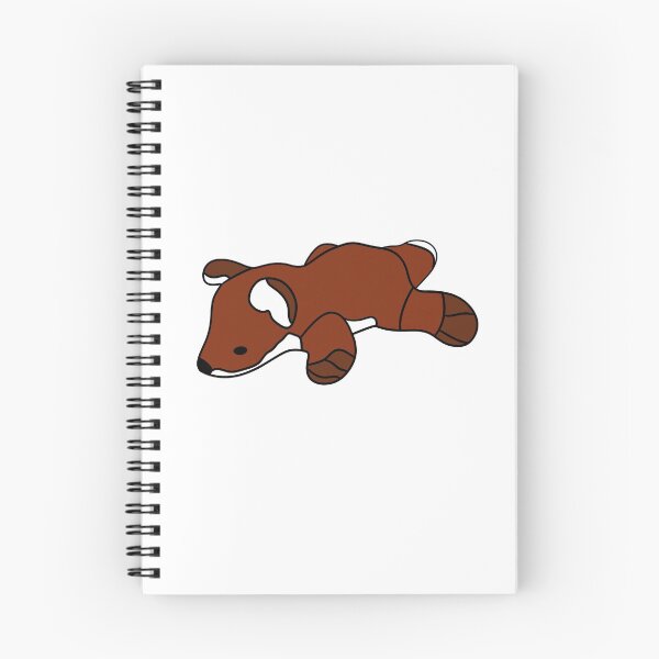Item preview, Cute Plush Fox Doodle Style Minimalistic (Brown) designed and sold by FrosteAto.