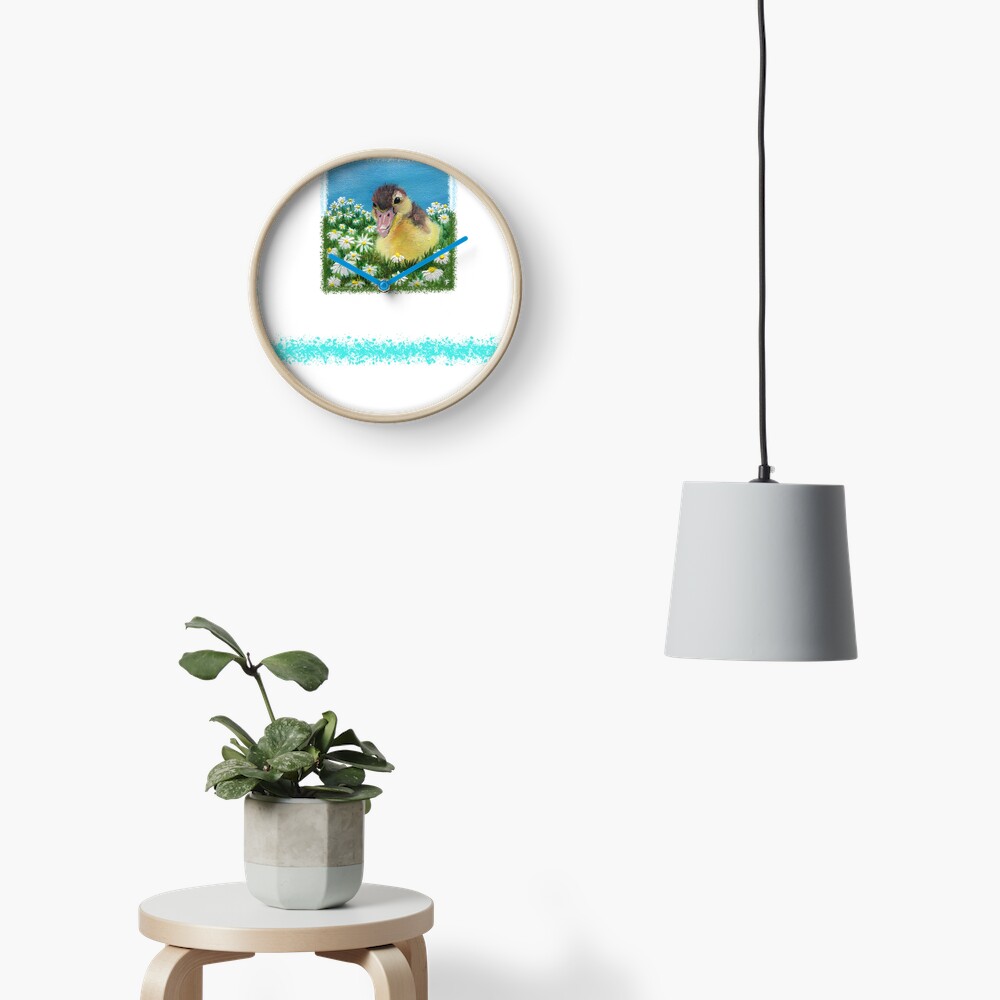 Item preview, Clock designed and sold by zenflowcreative.