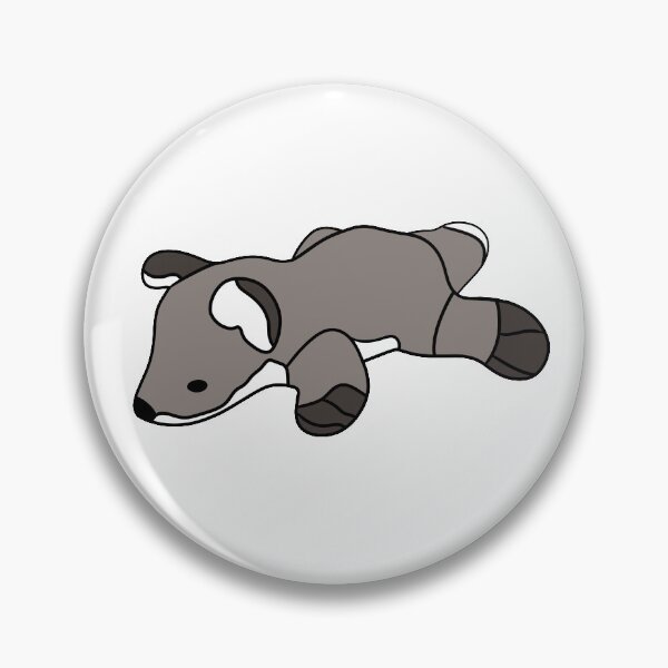 Item preview, Cute Plush Fox Doodle Style Minimalistic (Gray) designed and sold by FrosteAto.