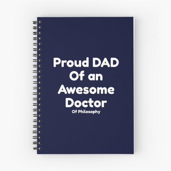 Item preview, Proud Dad of Doctor of Philosophy designed and sold by CatArtStore.