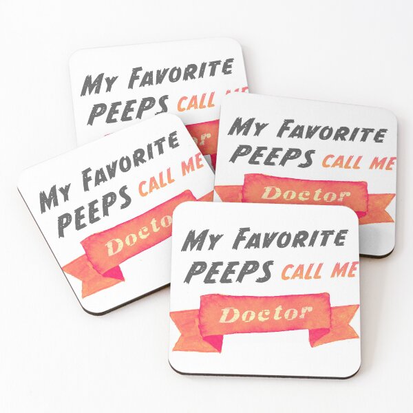 Item preview, My Favorite Peeps Call Me DOCTOR │ Gift for Friends Family Lovers designed and sold by AnmeiStudio.