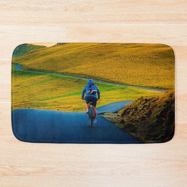 Item preview, Colourful cycling mountain biker poster designed and sold by JD369.