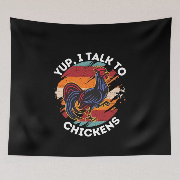 Item preview, Yup, I Talk to Chickens - Funny Chicken Whisperer designed and sold by Passion Isles.