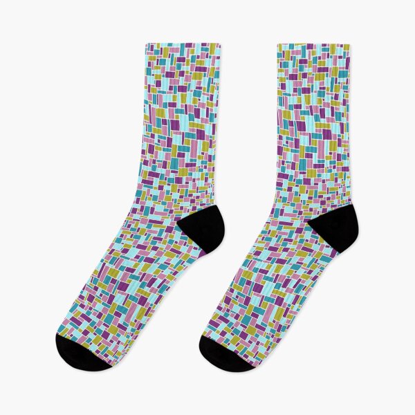 Item preview, Mads Blocky Doodle White Outline designed and sold by Miranda Benson.