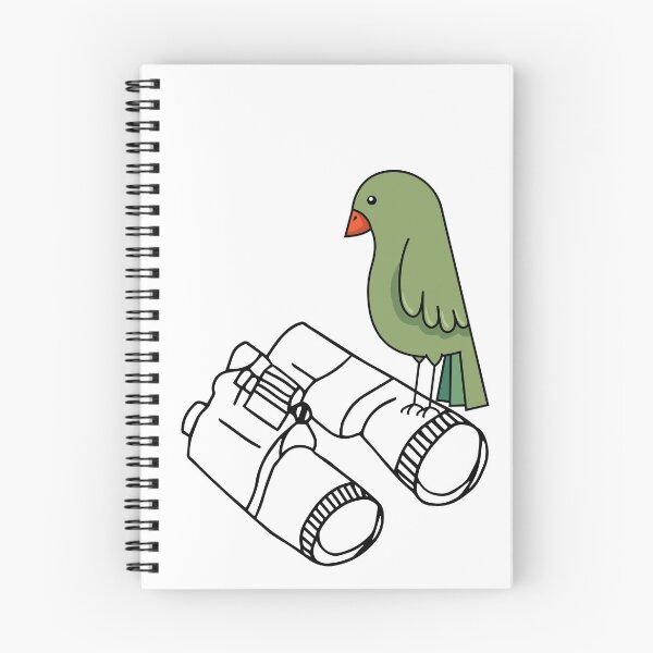 Item preview, bird watching on binoculars  designed and sold by TheWaterBirds.