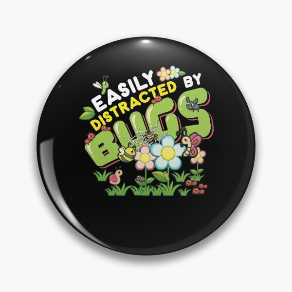 Item preview, Easily Distracted By Bugs Science designed and sold by lsapparel.