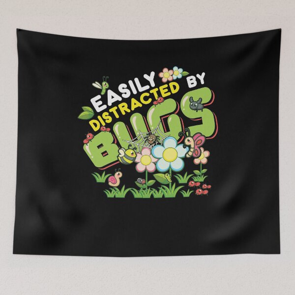 Item preview, Easily Distracted By Bugs Science designed and sold by lsapparel.