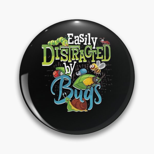 Item preview, Easily Distracted By Bugs Science designed and sold by lsapparel.