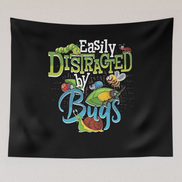Item preview, Easily Distracted By Bugs Science designed and sold by lsapparel.