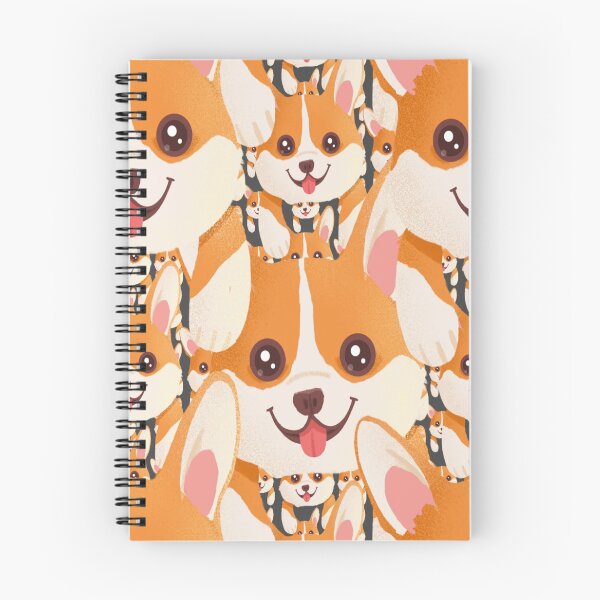 Item preview, Patrón de Corgi. Lindo diseño de Corgi sonriente designed and sold by docferds.