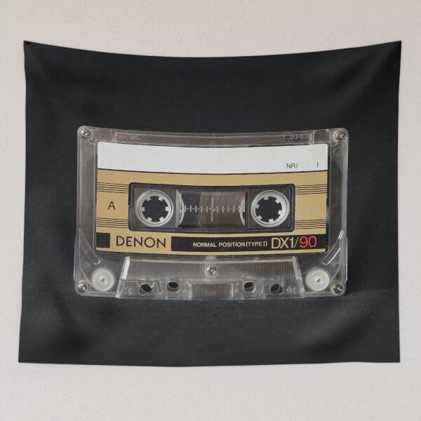 Item preview, Golden retro cassette tape designed and sold by N' ajjer.