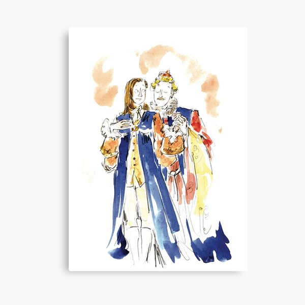 Elders Romance Canvas Print