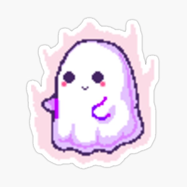 Cute Ghost Sticker