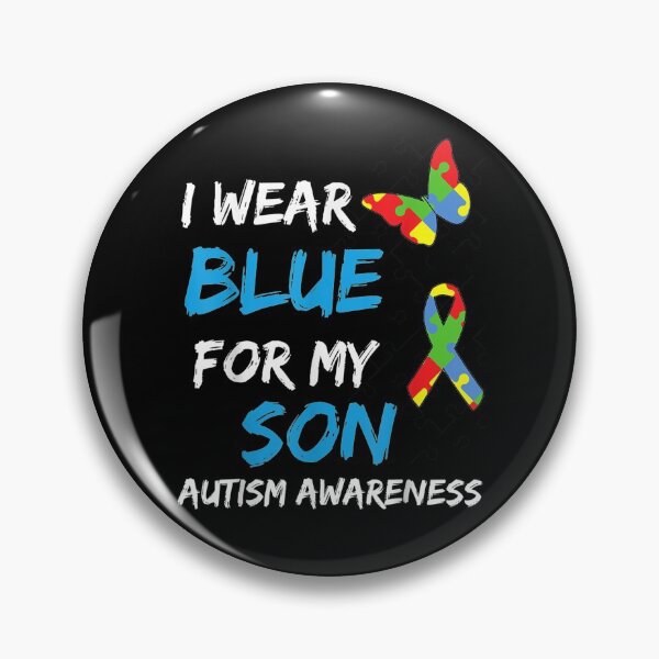 Item preview, Autism I Wear Blue For My Son Awareness Father Mother Parent  designed and sold by beatabea.