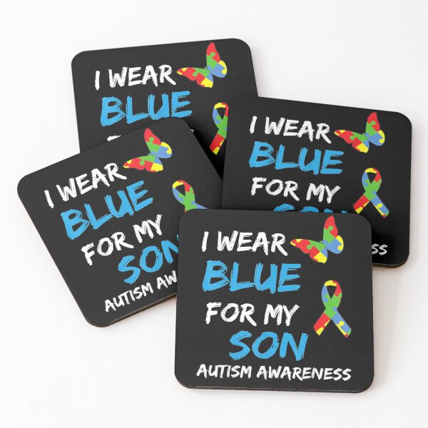 Item preview, Autism I Wear Blue For My Son Awareness Father Mother Parent  designed and sold by beatabea.