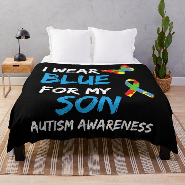 Item preview, Autism I Wear Blue For My Son Awareness Father Mother Parent  designed and sold by beatabea.