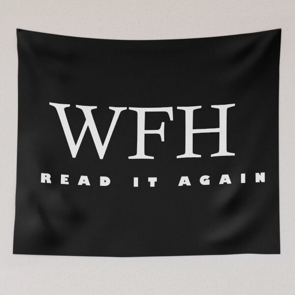 Item preview, WFH, Read It Again designed and sold by heartfeltarts93.