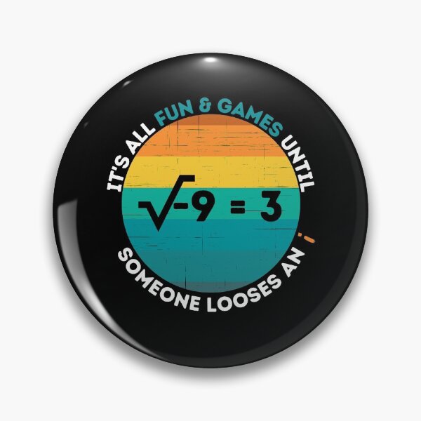 Item preview, Loosing an i - Funny Imaginary Number Complex Number Math designed and sold by Passion Isles.
