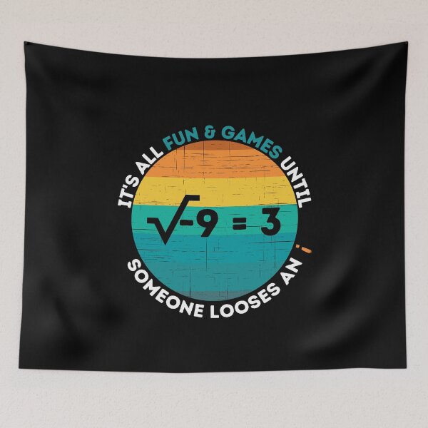 Item preview, Loosing an i - Funny Imaginary Number Complex Number Math designed and sold by Passion Isles.