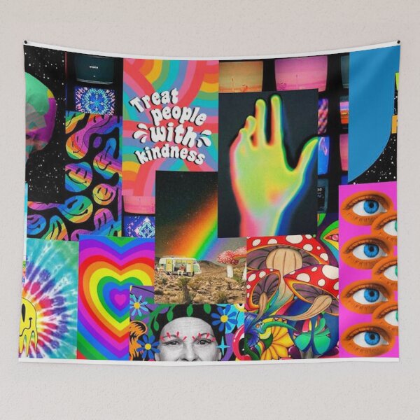 Aperçu de l'œuvre Trippy Collage TPWK créée et vendue par Starbound Pages.