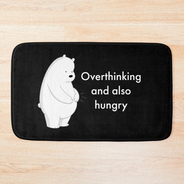 Item preview, overthinking and also hungry designed and sold by CrazyFace5.