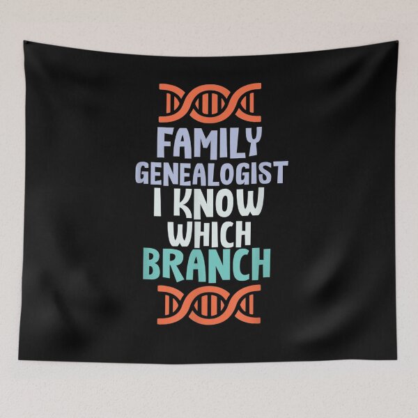 Item preview, Family Genealogist I Know Which Branch  designed and sold by beatabea.