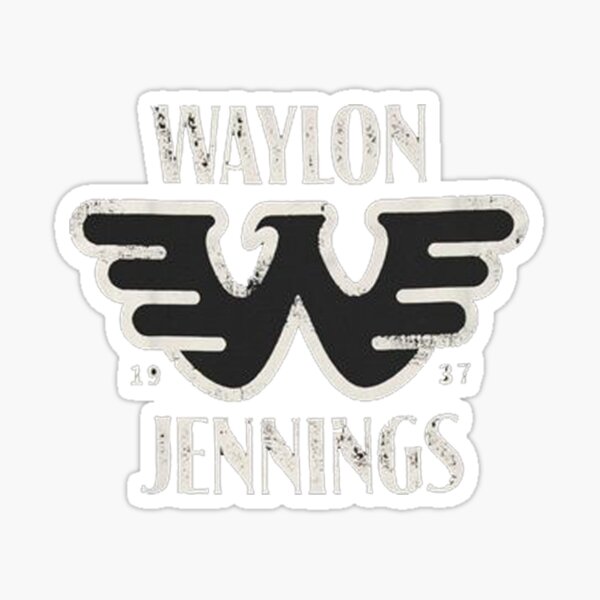 Waylon Jennings Stickers | Redbubble