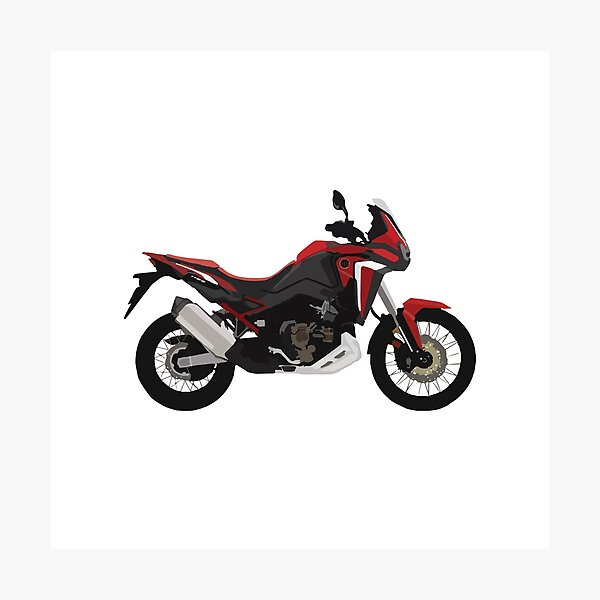 Motorcycle Honda CRF1100L Africa Twin Photographic Print