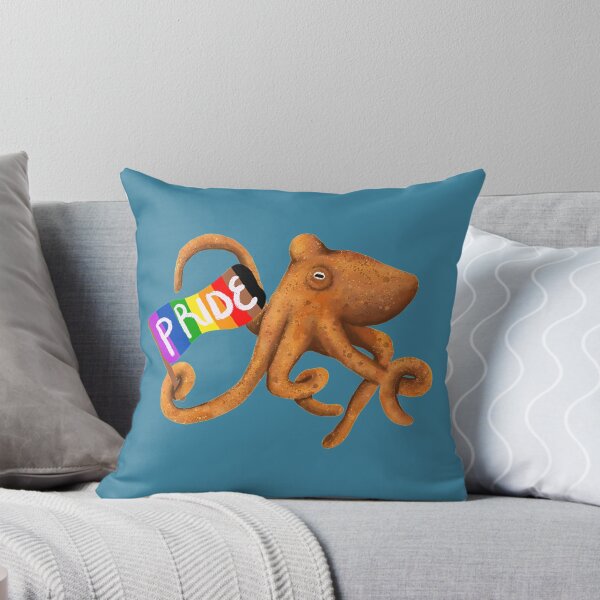 Item preview, LGBTQ+ Pride Octopus designed and sold by Squiddllr.