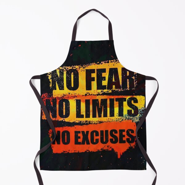 Item preview, NO FEAR NO LIMITS NO EXCUSES designed and sold by Costin-.